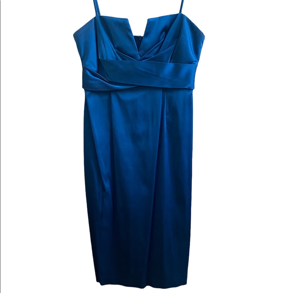 Donna Ricco - 4P - blue cocktail dress